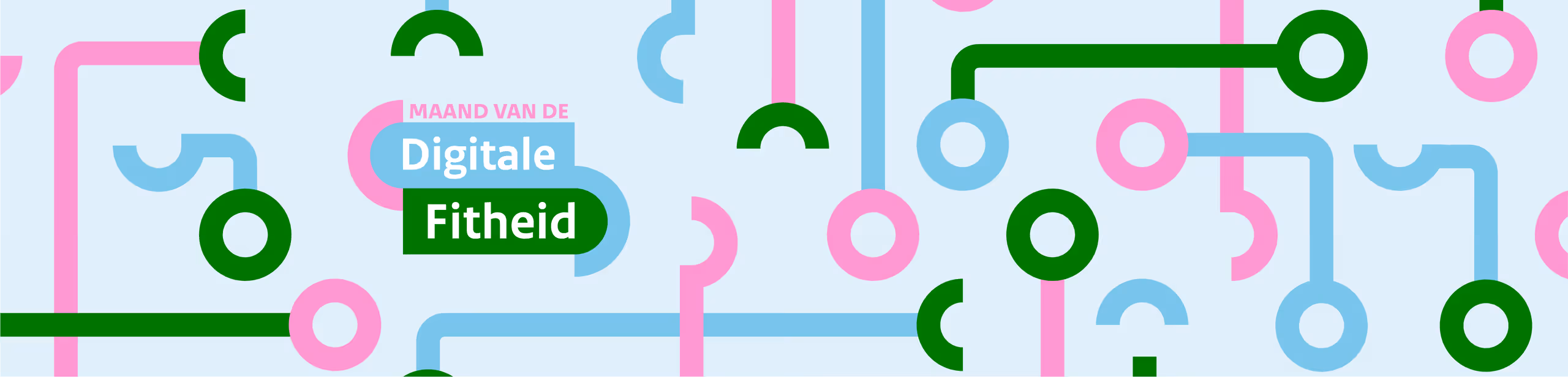 Banner Maand van de Digitale Fitheid