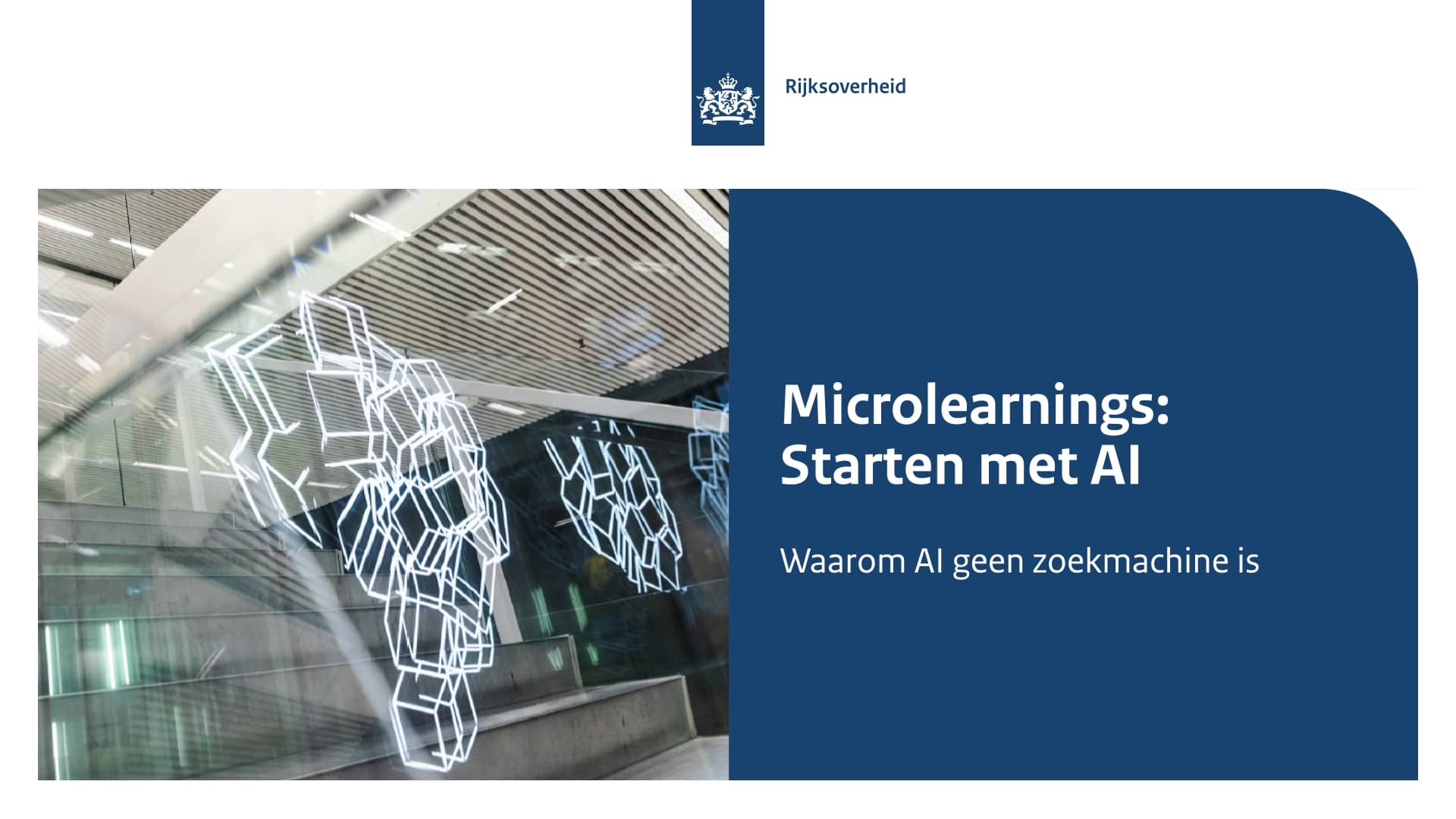 Microlearning: Waarom AI geen zoekmachine is