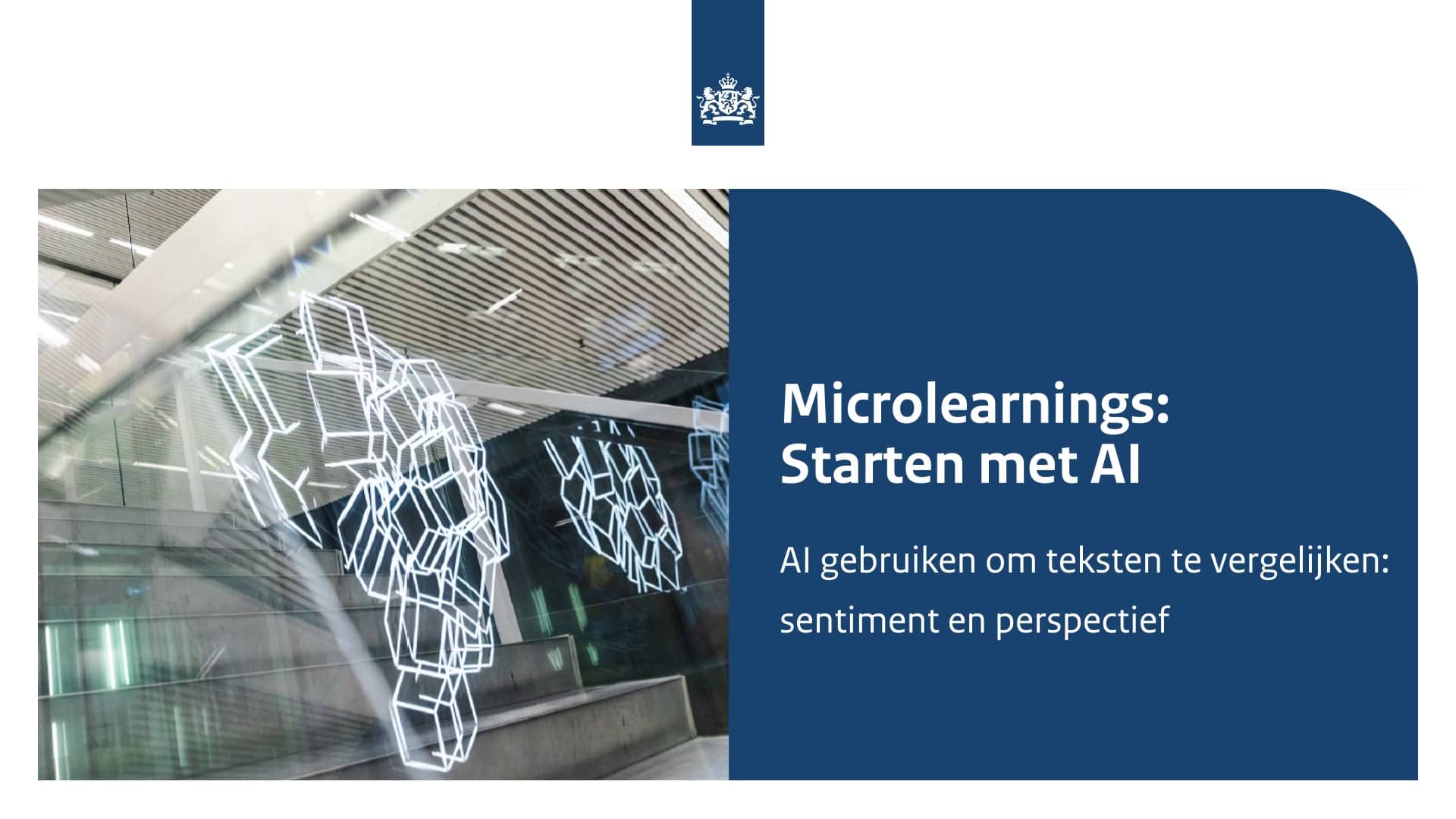 Microlearnings: Starten met AI: AI gebruiken om teksten te vergelijken: sentiment en perspectief