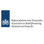 Logo Rijksacademie voor Financiën, Economie en Bedrijfsvoering, Ministerie van Financiën
